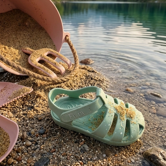 Jelly sandals - matte