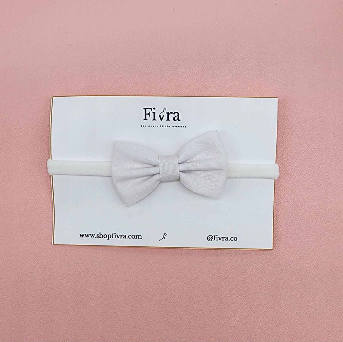 Small hair bow - Nylon headband - Varieties