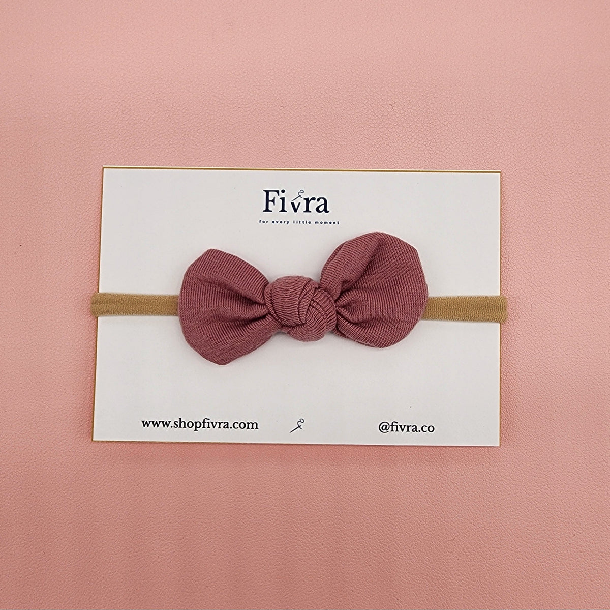 Small hair knot bow - Nylon headband - Varieties