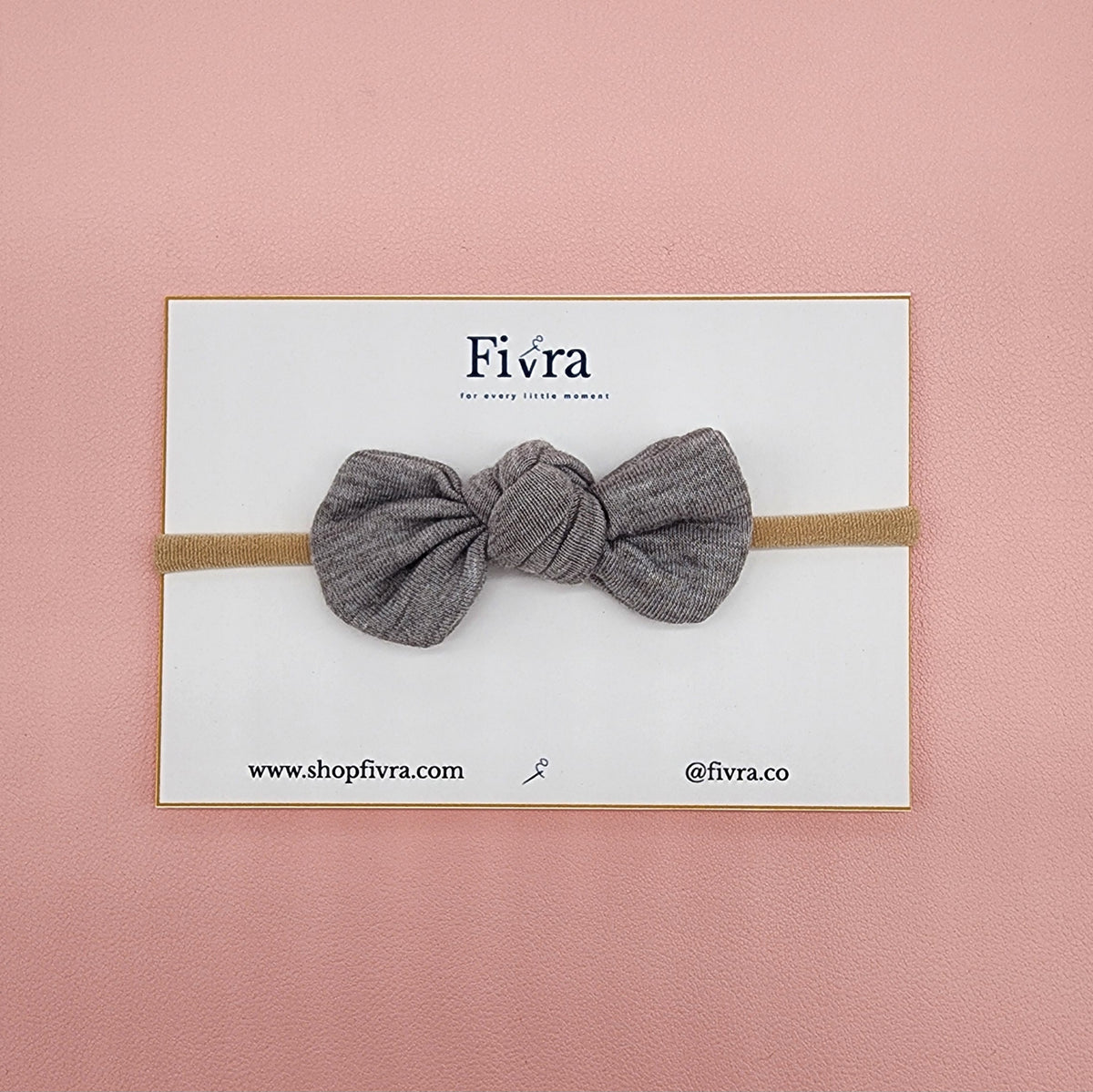 Small hair knot bow - Nylon headband - Varieties